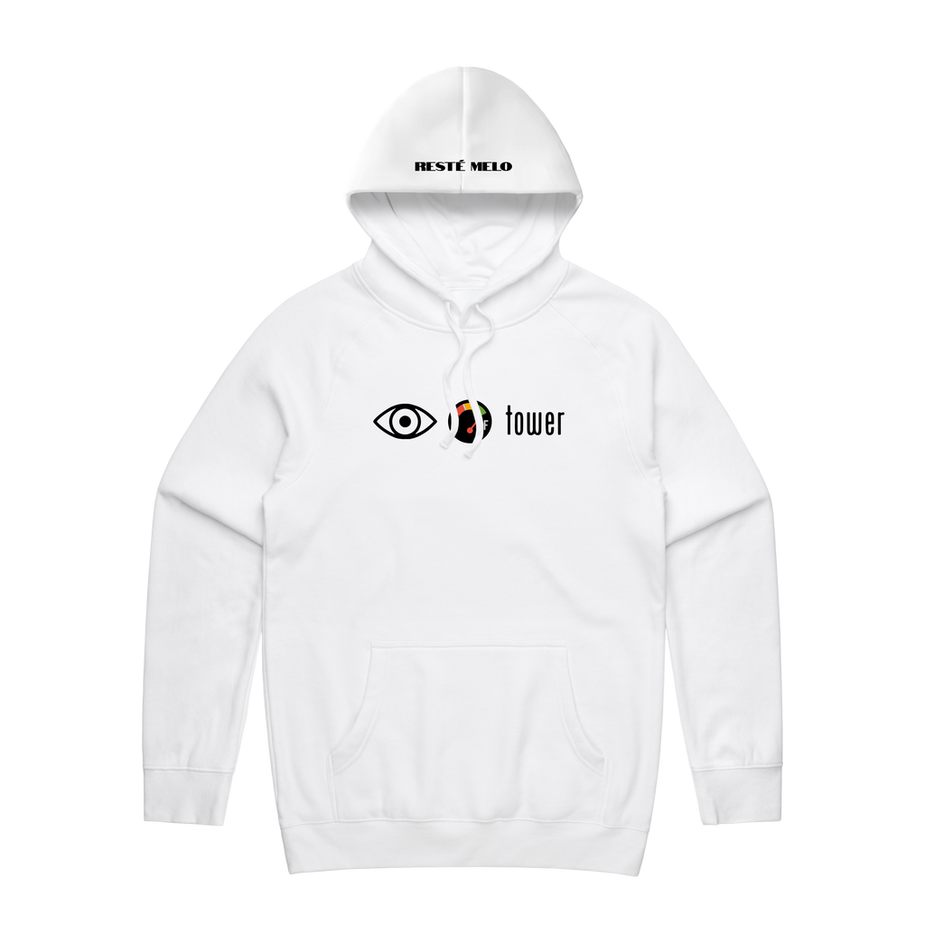 Reste Melo White Hoodie StayMe7o Shop